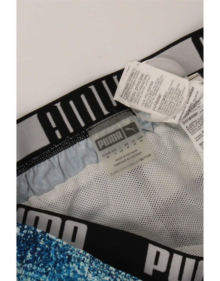 Puma muške kratke hlače za plivanje Medium Blue Tie Dye poliester