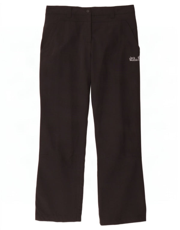 Jack Wolfskin ženske vjetrovke hlače UK 12/14 srednje W32 L30 crne