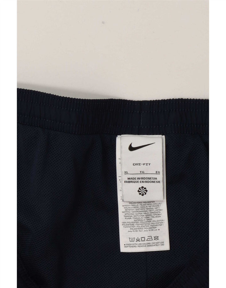 Nike Dri Fit Trenirka Hlače Joggers XL tamnoplavi poliester
