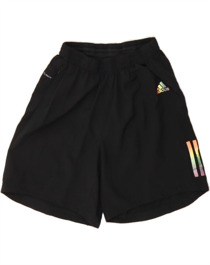 ADIDAS Boys Climacool Sport Shorts 6-7 Years Medium  Black Polyester Vintage Adidas and Second-Hand Adidas from Messina Hembry 