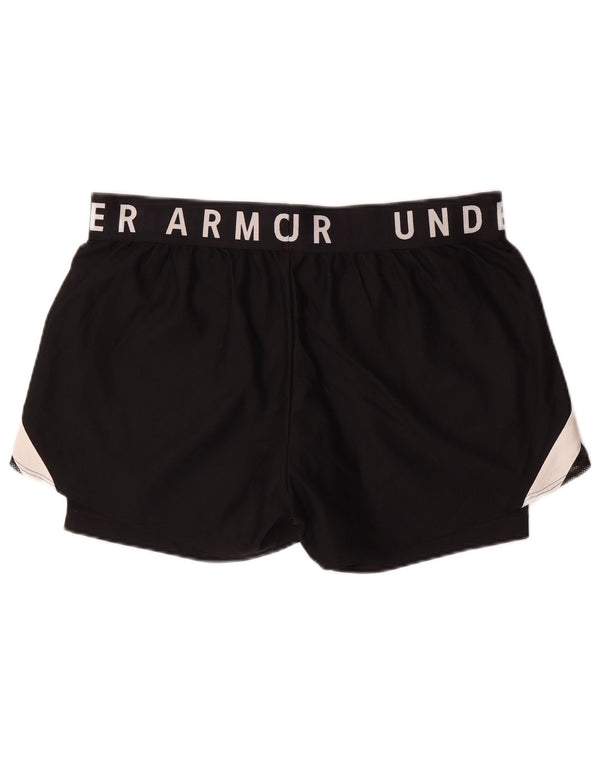 UNDER ARMOUR Ženske sportske kratke hlače Heat Gear UK 18 XL Black Colourblock