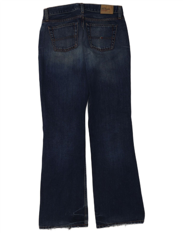 Ženske lepršave traperice Tommy Hilfiger W29 L32 plavi pamuk