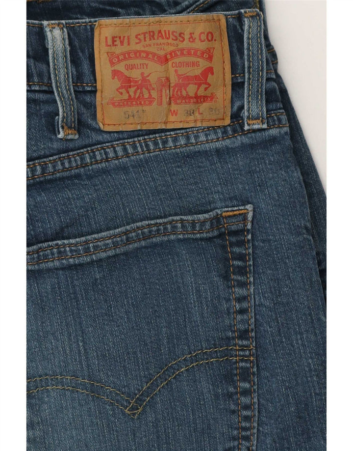 Levi's muške 541 sužene traperice W38 L30 plavi pamuk