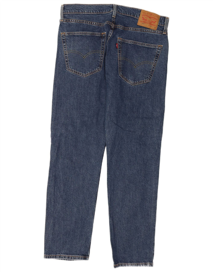 Levi's muške 502 sužene traperice W33 L29 plavi pamuk