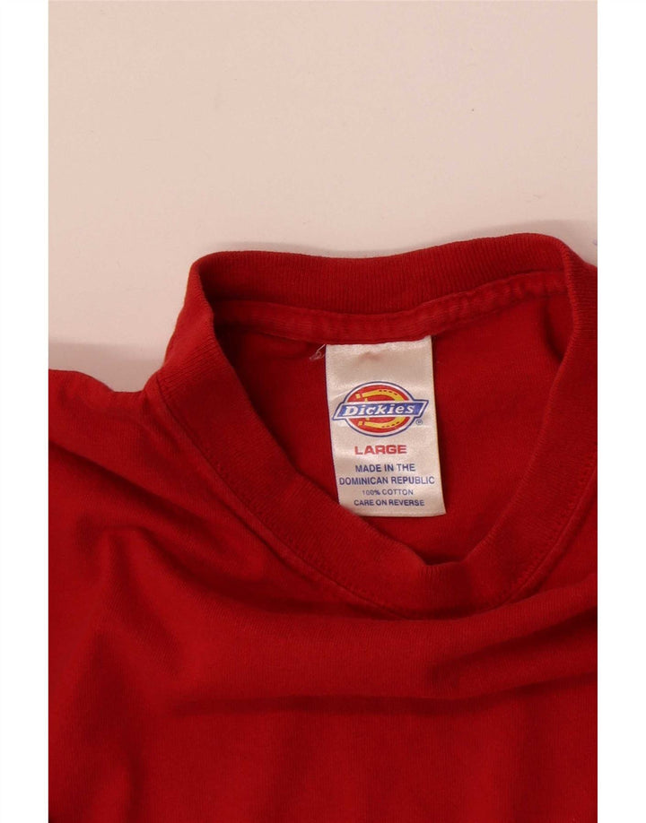 Dickies muška majica kratkih rukava Veliki crveni pamuk