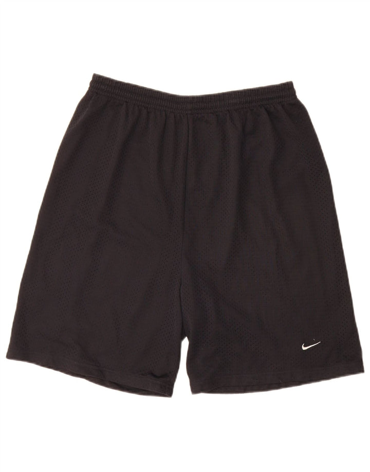 Nike muške sportske kratke hlače 36/38 mali crni poliester