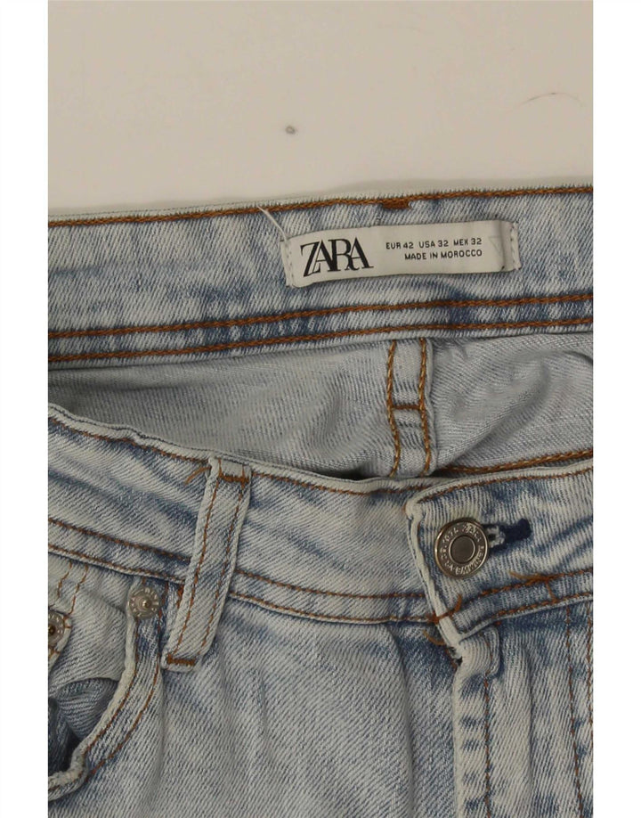Zara muške uske traperice EU 42 Large W32 L29 Plave