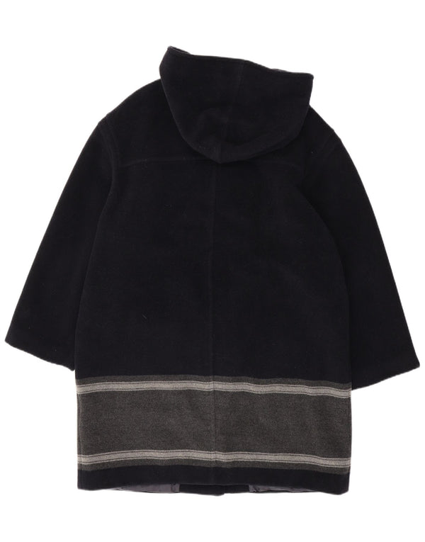 Max & Co. ženski duffle kaput s kapuljačom UK 14 veliki tamnoplavi blok boja