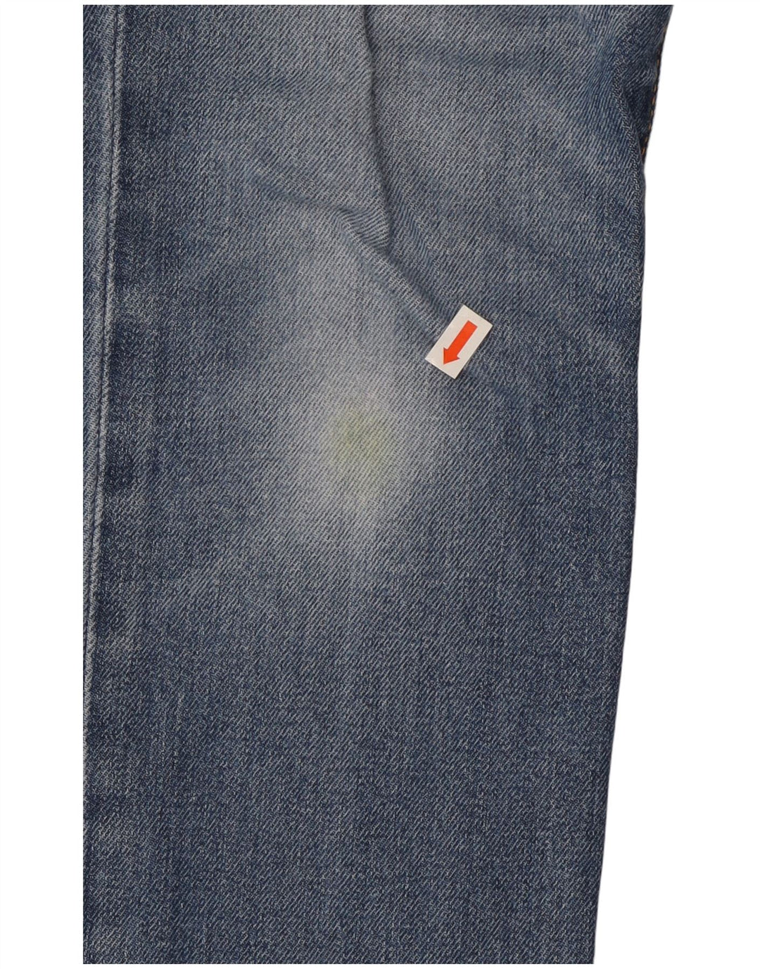 LEVI'S Womens Straight Jeans W29 L32 Blue Cotton