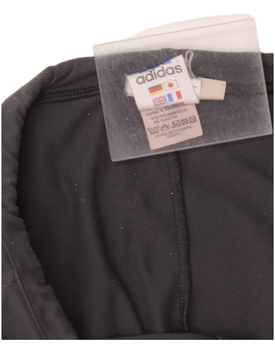 ADIDAS ženske hlače za trenirku UK 16 velike tamnoplave poliamidne