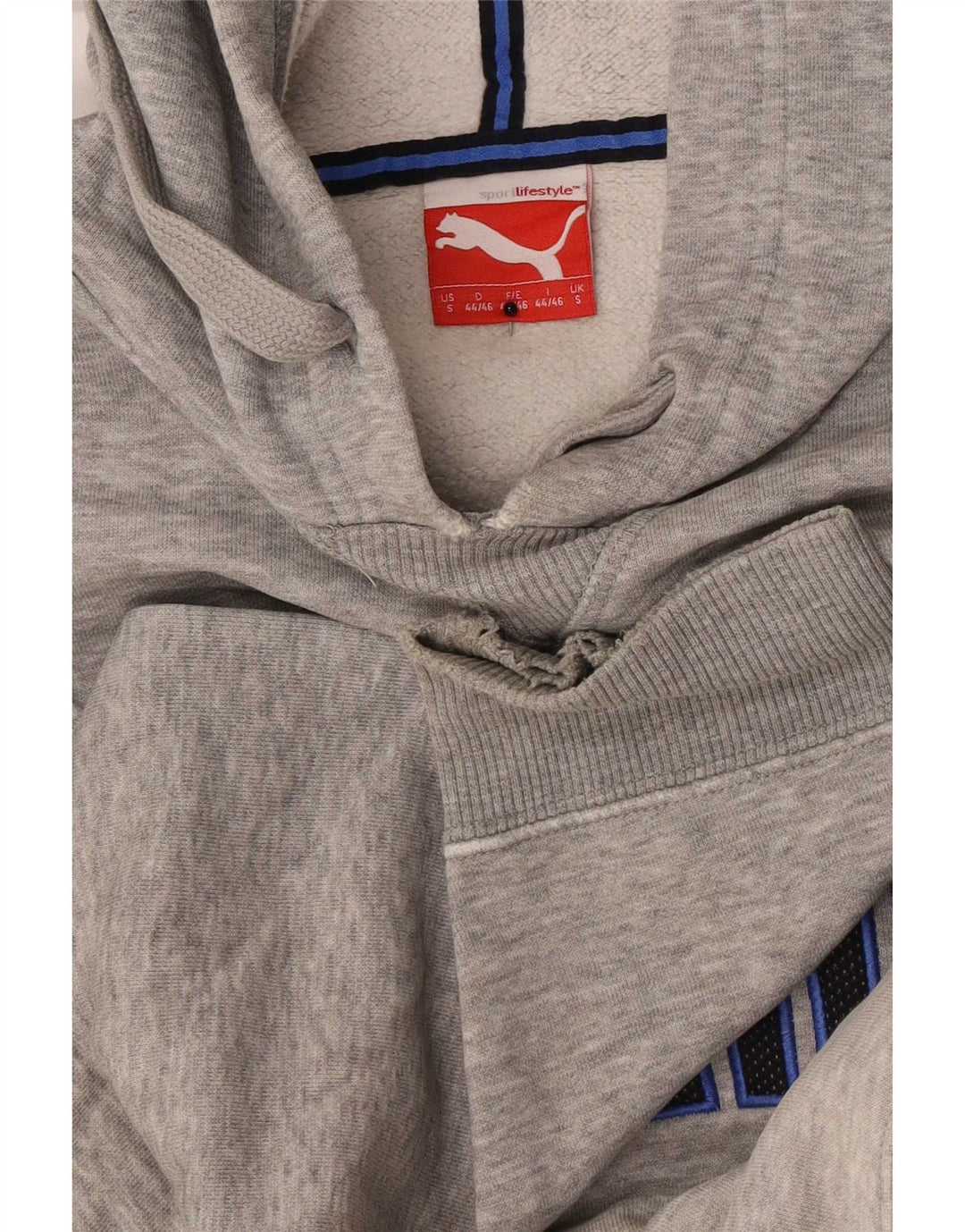 Puma muška majica s kapuljačom s kapuljačom s malim sivim točkama
