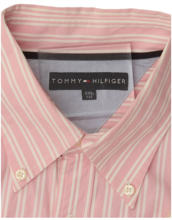 Tommy Hilfiger muška košulja 2XL ružičasta na pruge