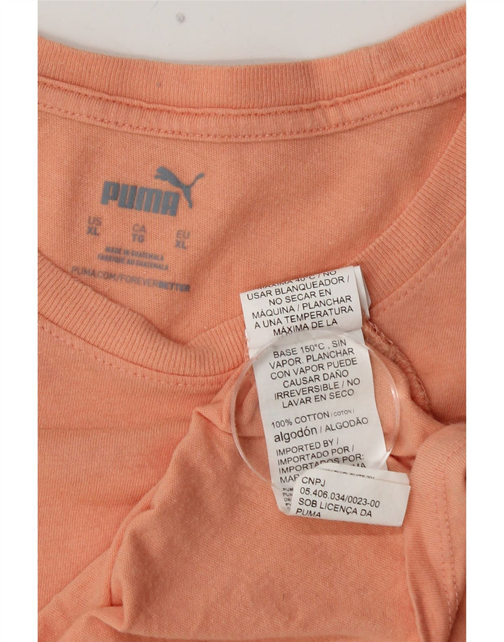 PUMA Ženska majica kratkih rukava s grafičkim motivima UK 18 XL, ružičasti pamuk