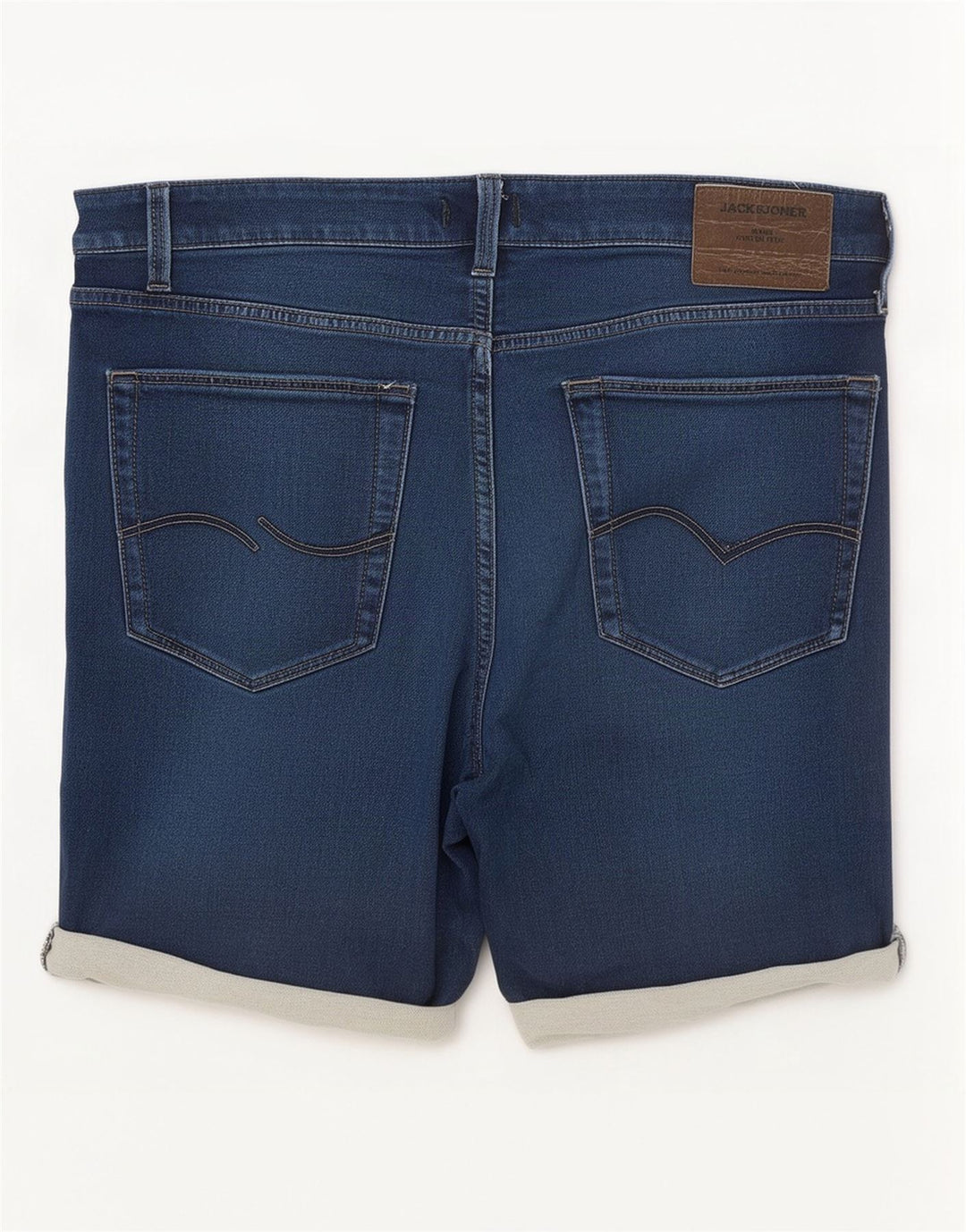 Jack & Jones muške traper kratke hlače velike W34, plavi pamuk