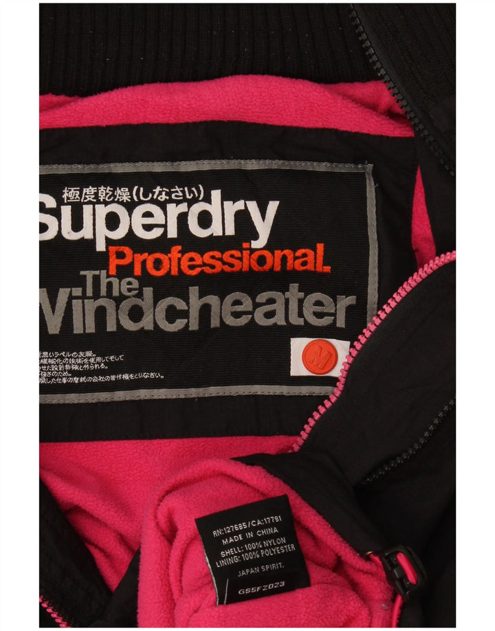 Superdry ženska jakna s vjetrovkom UK 14 srednje crna
