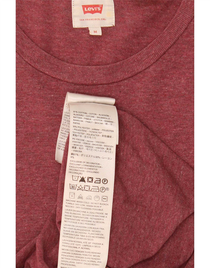 Levi's muška majica kratkih rukava srednje kestenjaste boje