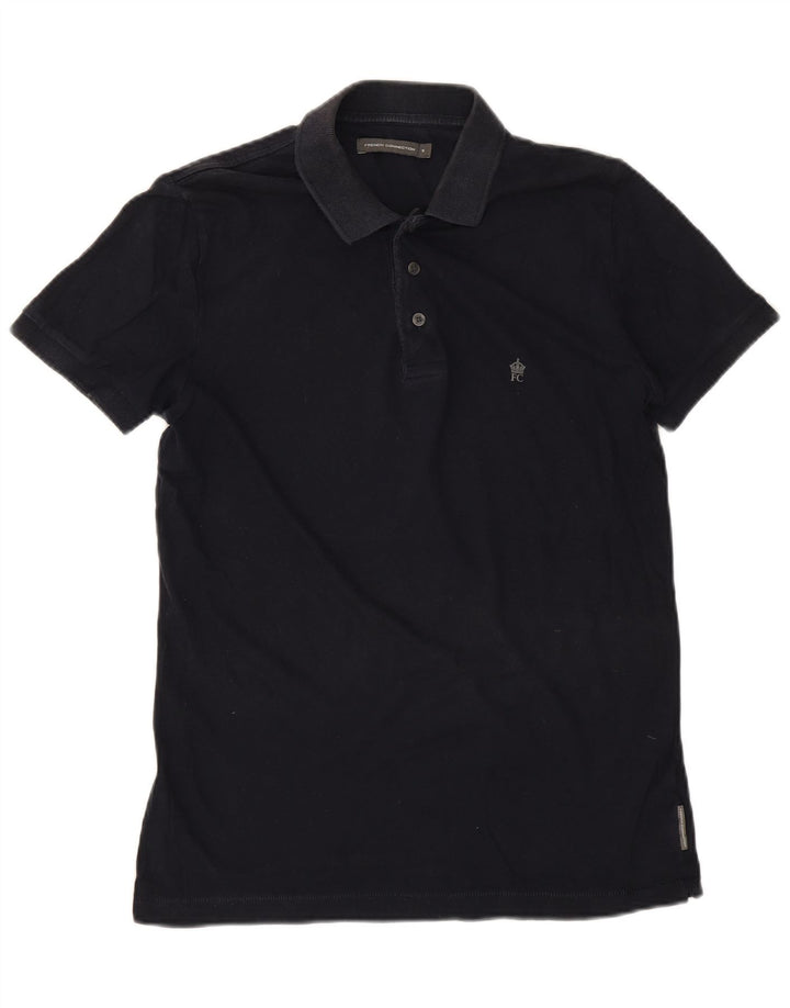French Connection muška polo majica Mala tamnoplava pamuk