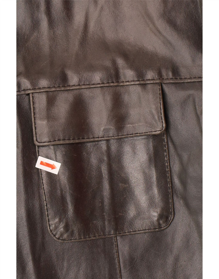 SORBINO muška kožna jakna UK 42 XL siva