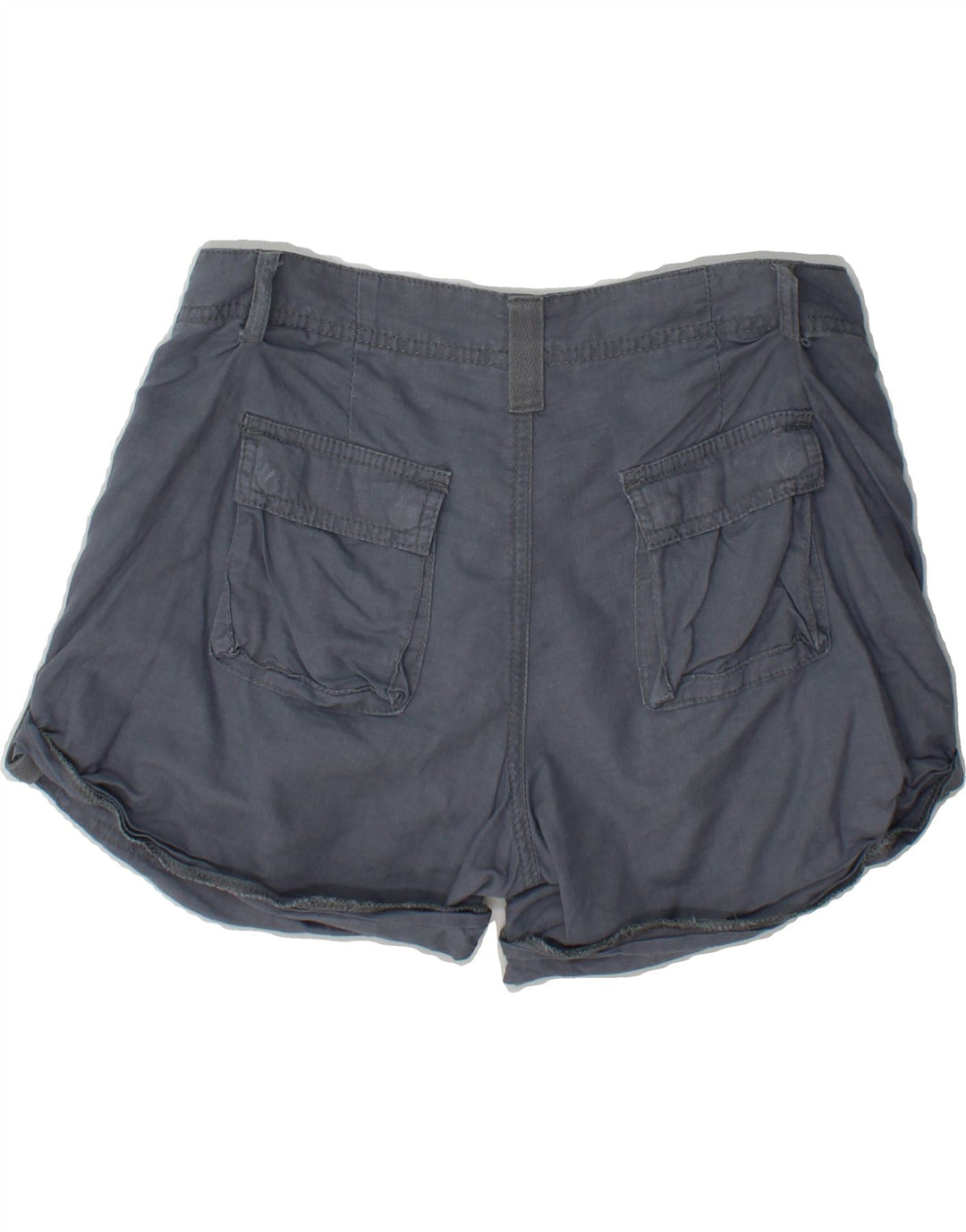 CONVERSE Womens Chino Shorts US 6 Medium W32 Navy Blue Linen Vintage Converse and Second-Hand Converse from Messina Hembry 