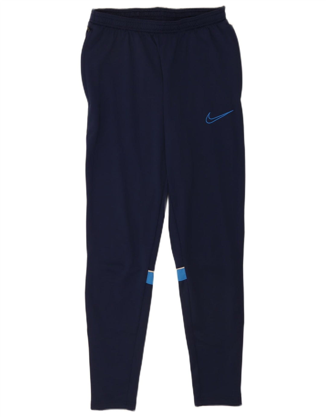 Nike muške Dri Fit hlače za trenirku Male tamnoplave poliesterske blokove
