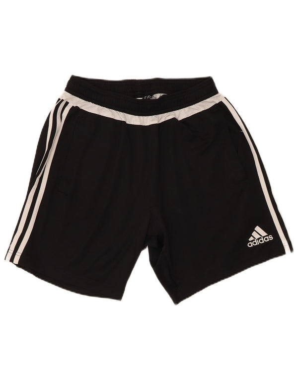 Adidas muške sportske kratke hlače srednje crne sportske poliesterske boje