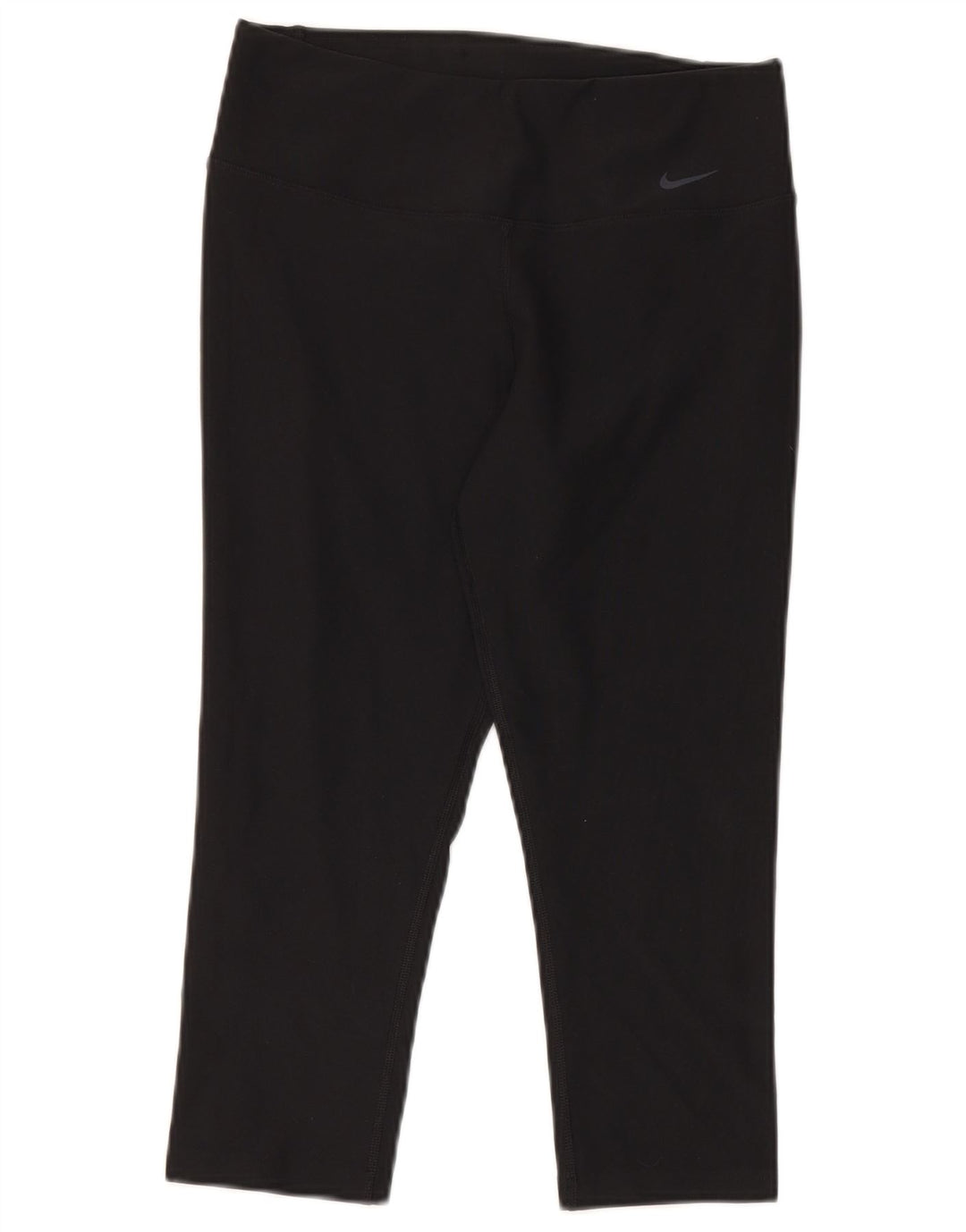 Nike ženske Dri Fit Capri tajice UK 10 male crne poliesterske