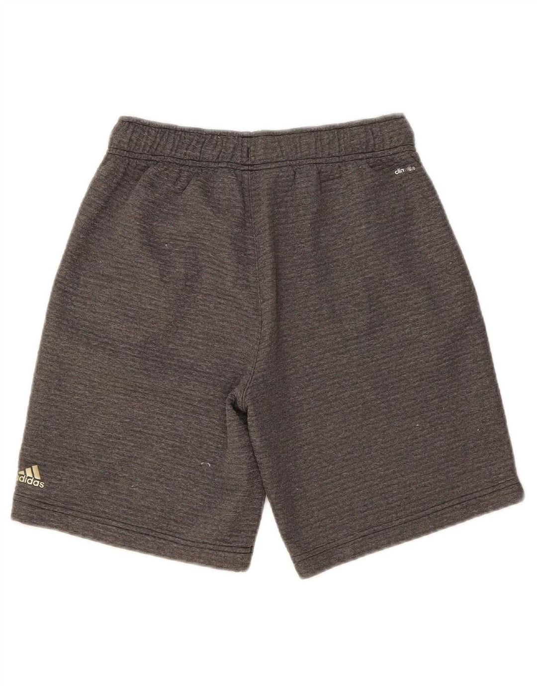 ADIDAS Boys MESSI Graphic Sport Shorts 13-14 Years  Grey Polyester