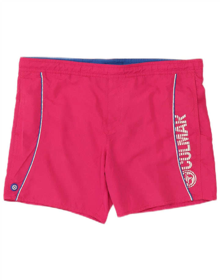 COLMAR Mens Graphic Swimming Shorts IT 48 Medium  Pink