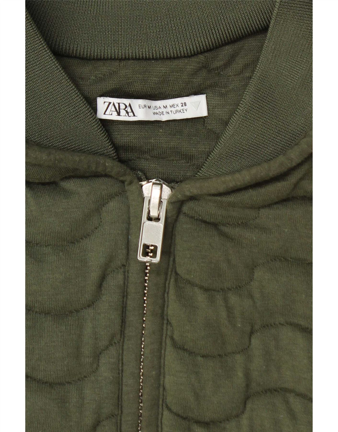 Zara ženska bomber jakna UK 14 srednje kaki boje