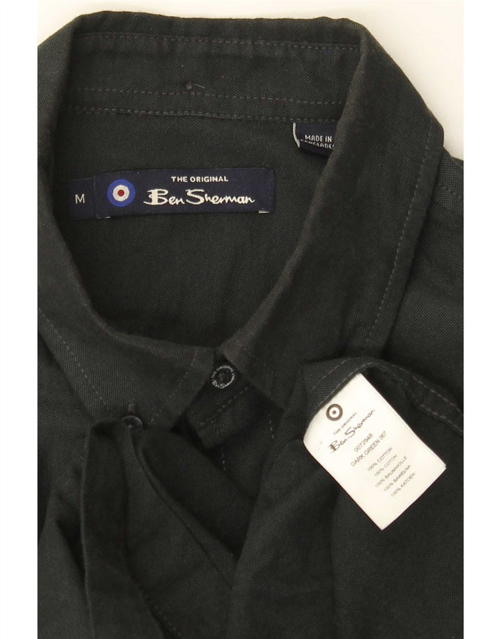 Ben Sherman muška košulja srednje zelene pamučne boje