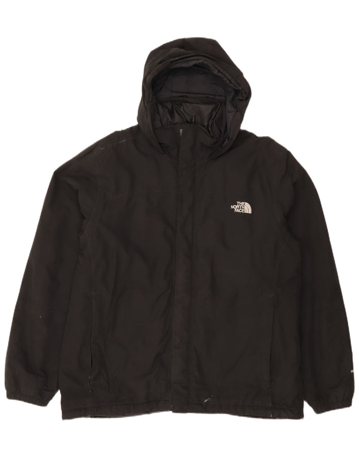 The North Face muška vjetrovka s kapuljačom UK 40 veliki crni poliester