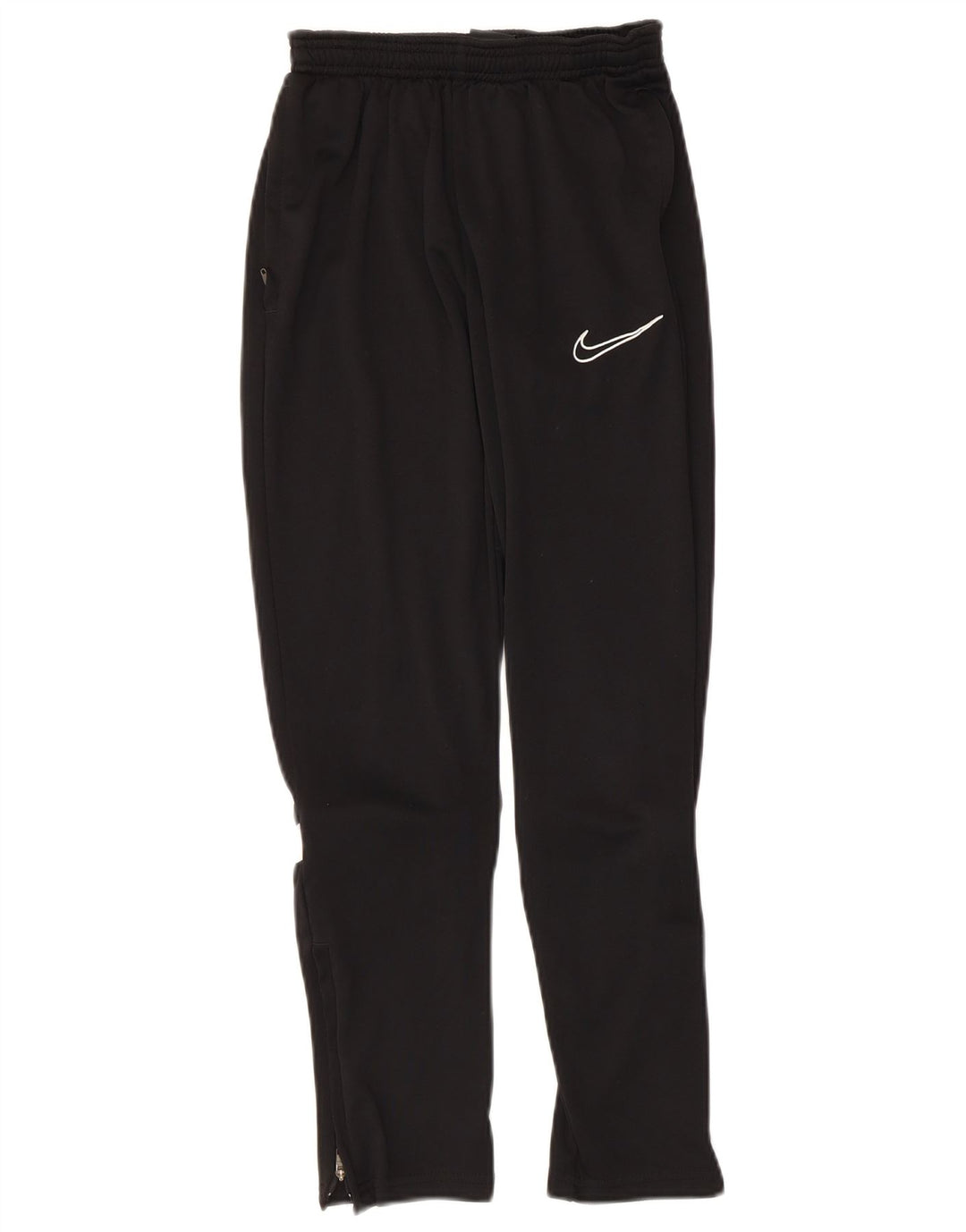 Nike Hlače za trenirku za dječake 12-13 godina, velike crne poliesterske boje
