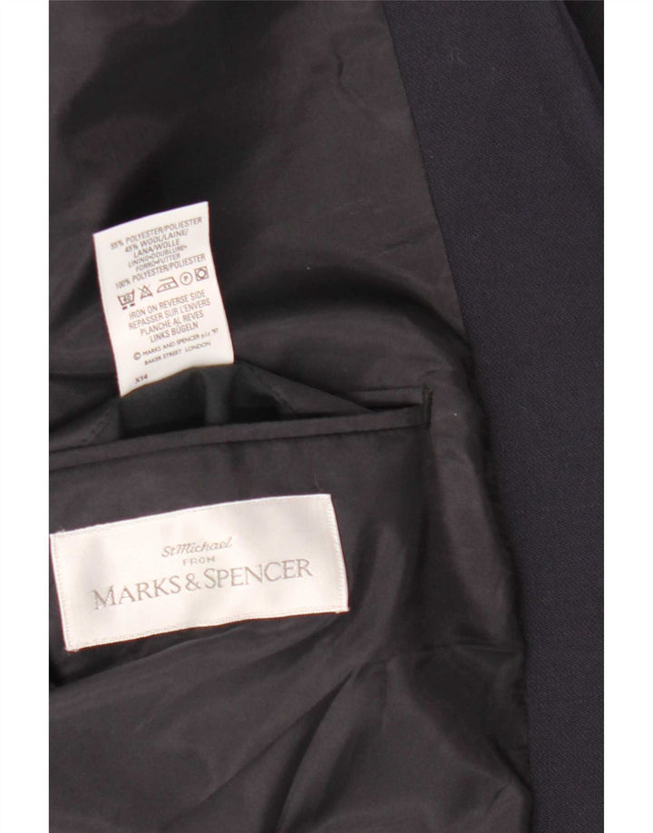 Marks & Spencer muška jakna s 2 gumba UK 38 Srednje tamnoplava