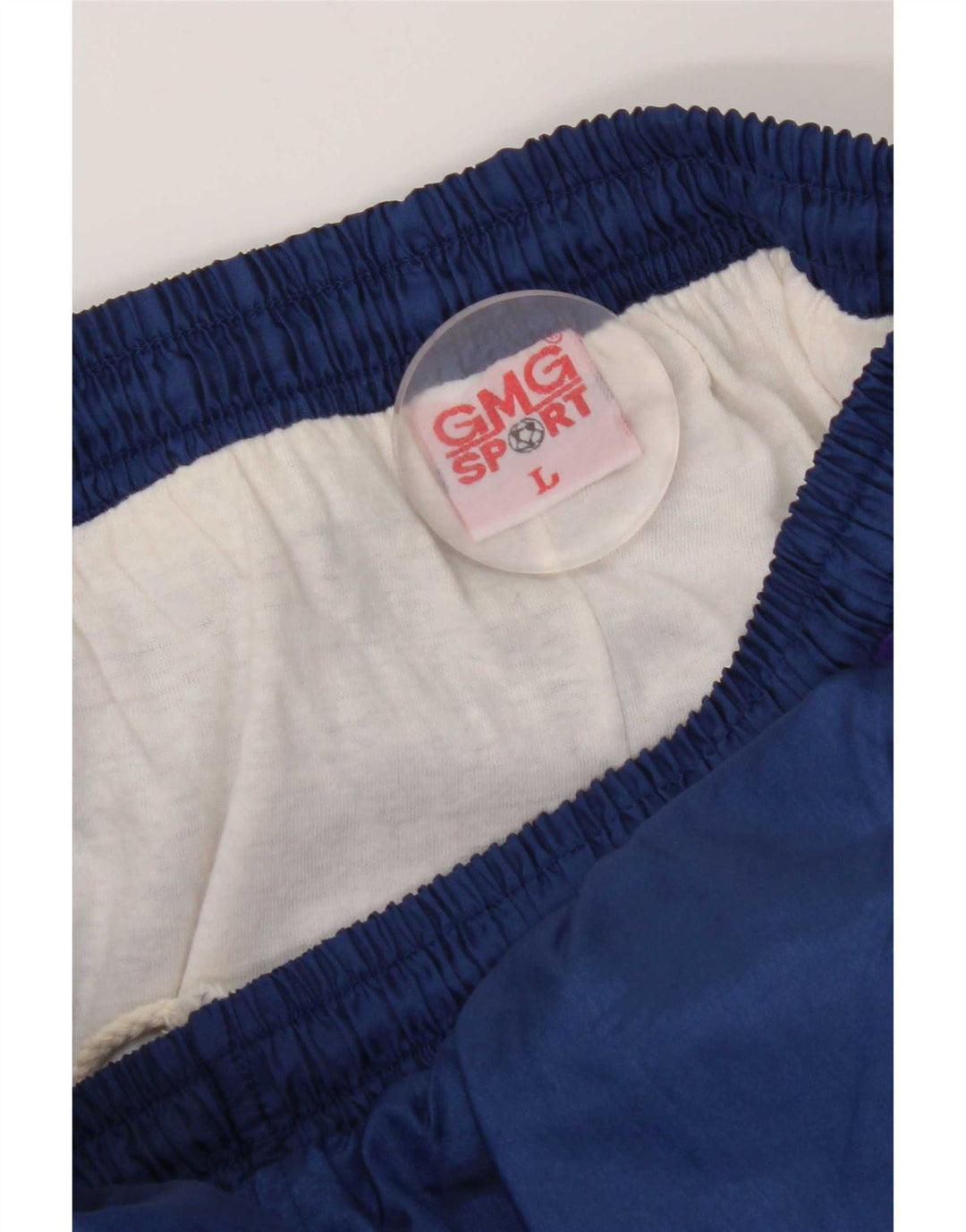 Vintage muške trenirke Hlače Joggers Veliki tamnoplavi poliester