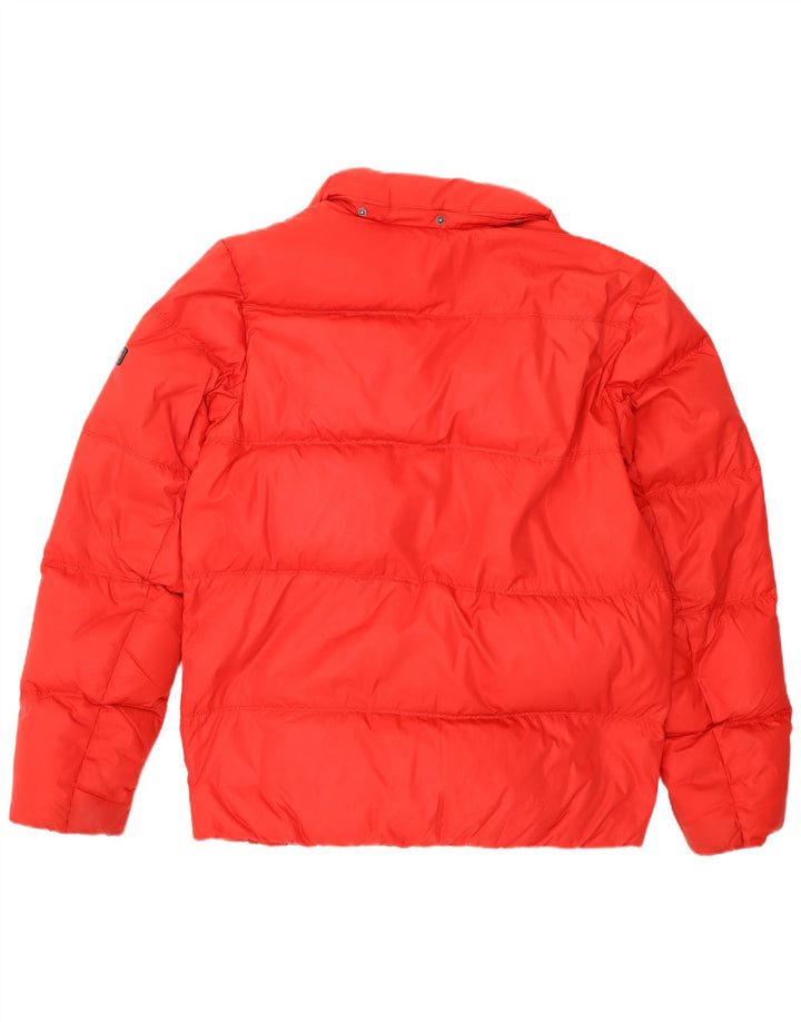 Tommy Hilfiger muška podstavljena jakna UK 42 XL crveni poliester