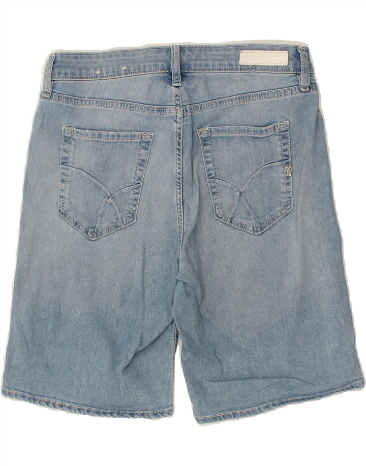 GAS Womens Skinny Denim Shorts W28 Medium Blue Vintage Gas and Second-Hand Gas from Messina Hembry 