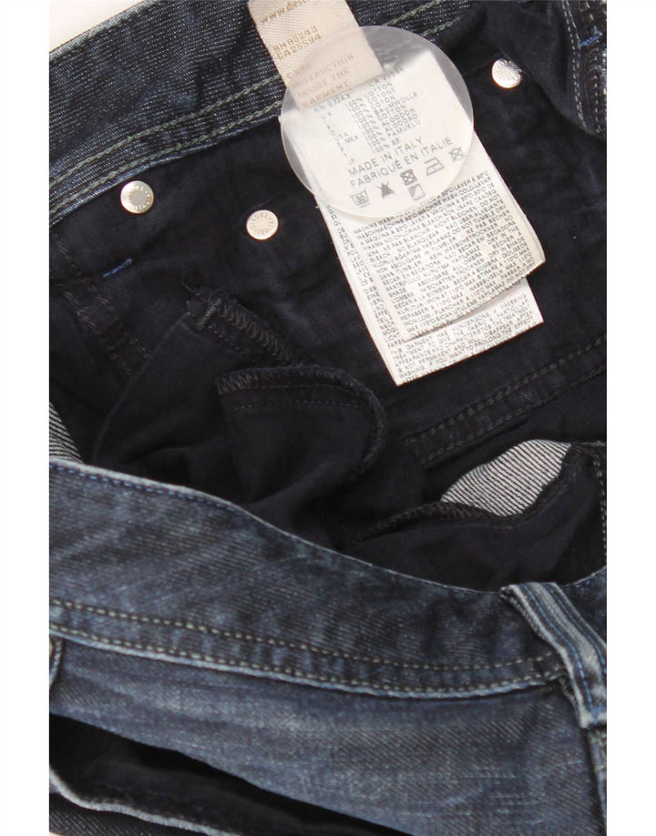 Diesel muške traperice Bootcut W36 L33 tamnoplavi pamuk