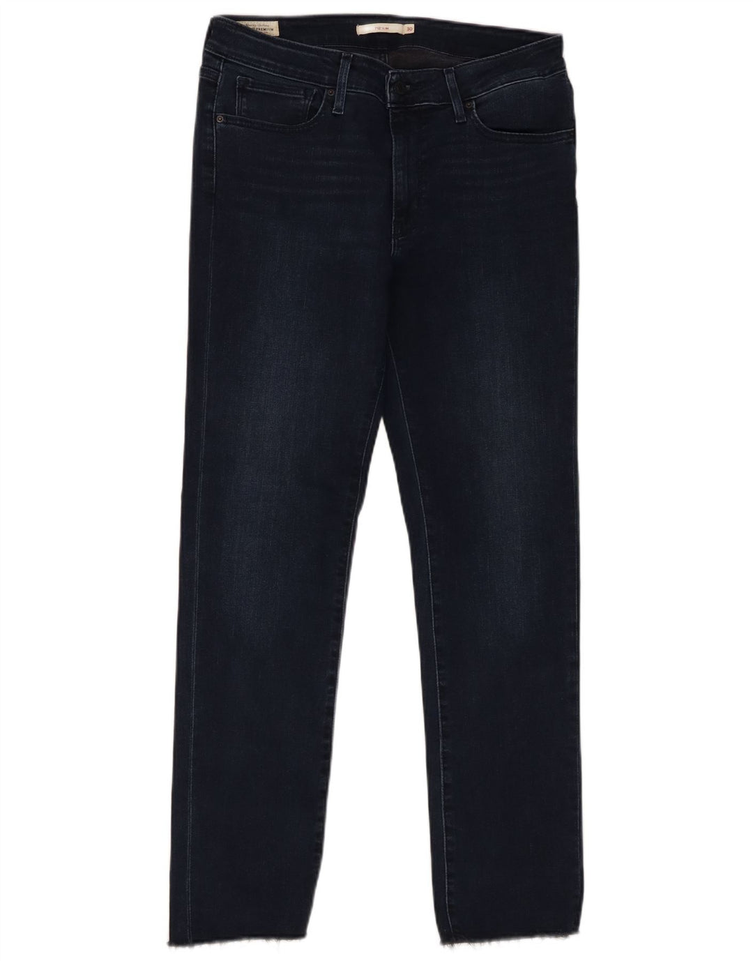 Levi's ženske 712 uske traperice W30 L29 tamnoplavi pamuk
