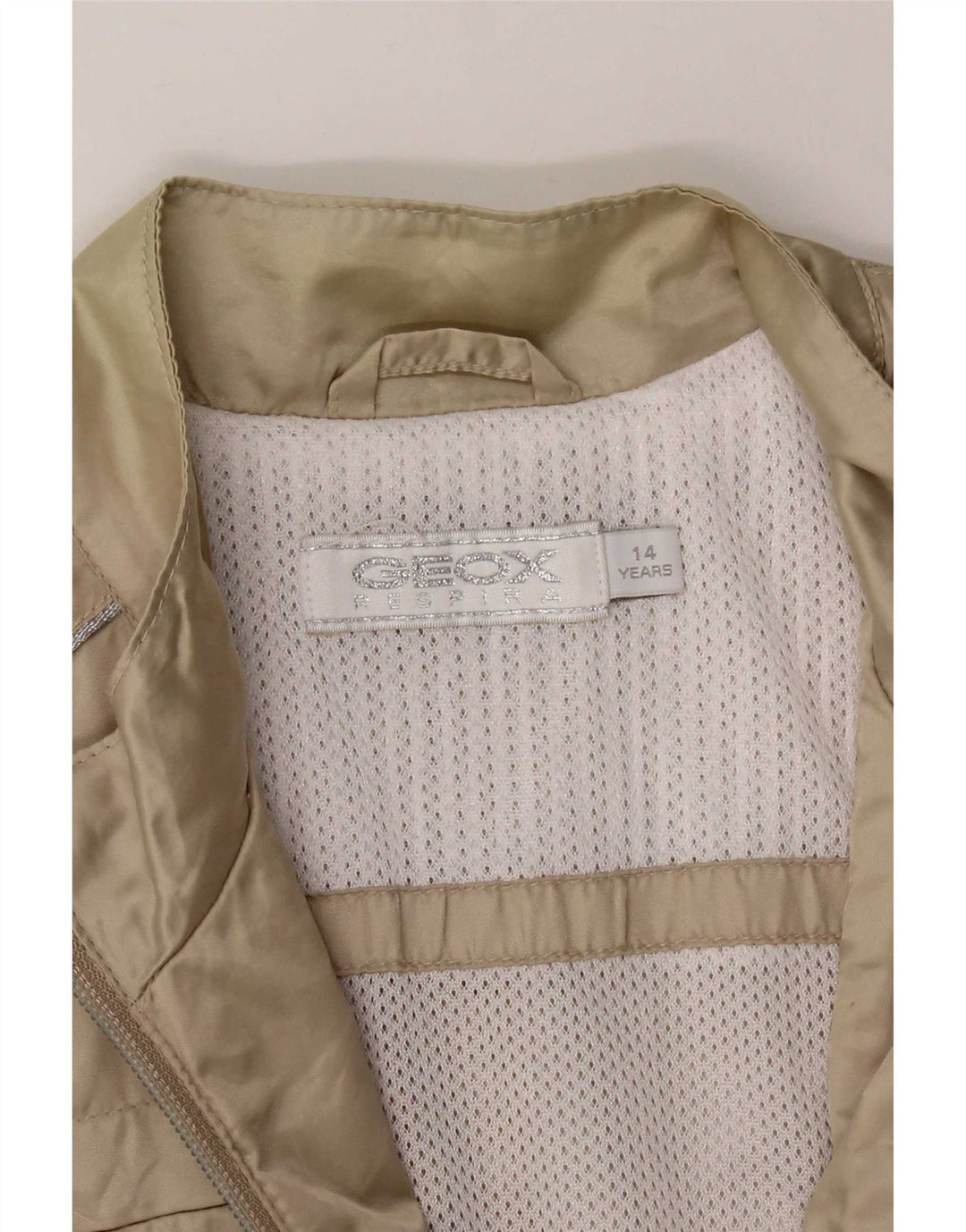 Geox Girls Respira bomber jakna 13-14 godina bež poliamid