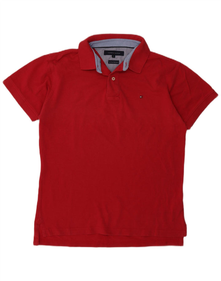 Tommy Hilfiger muška polo majica Srednje ružičasti pamuk