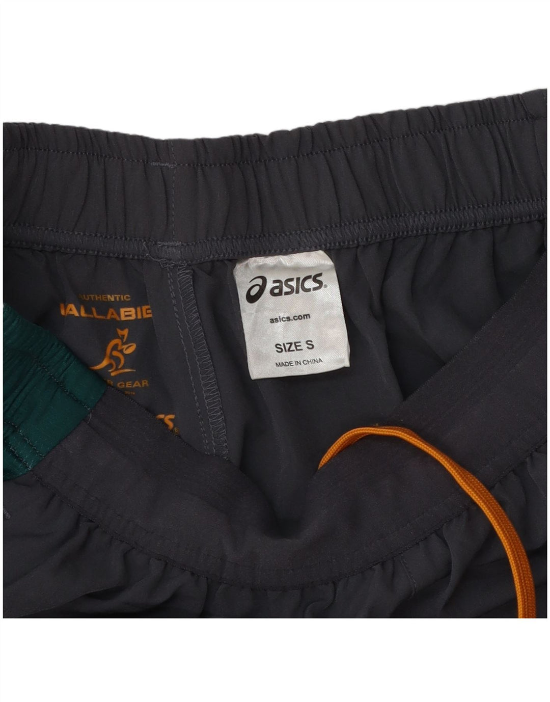Asics Mens Wallabies sportske kratke hlače male sive boje od poliestera