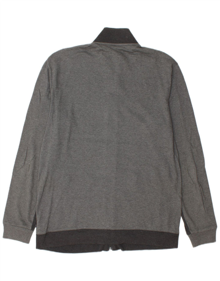 CALVIN KLEIN Muška trenirka Gornja jakna velika siva pamučna