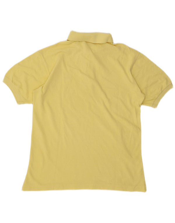 Lacoste Mens Polo Shirt Size 6 XL Yellow