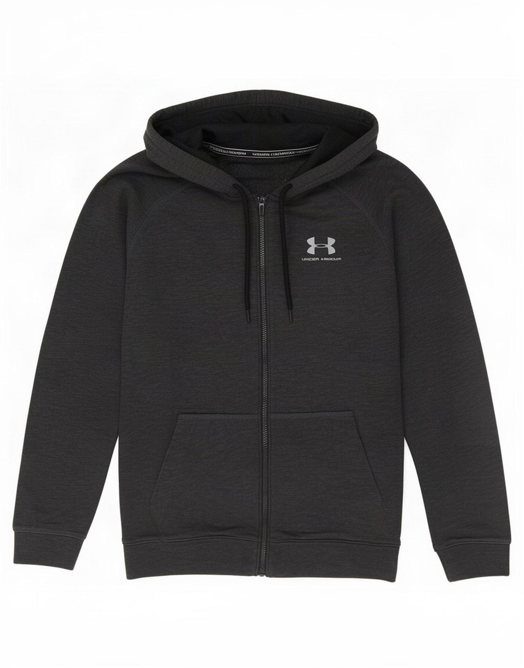 Under Armour muški pulover s kapuljačom s patentnim zatvaračem, srednje sivi pamuk