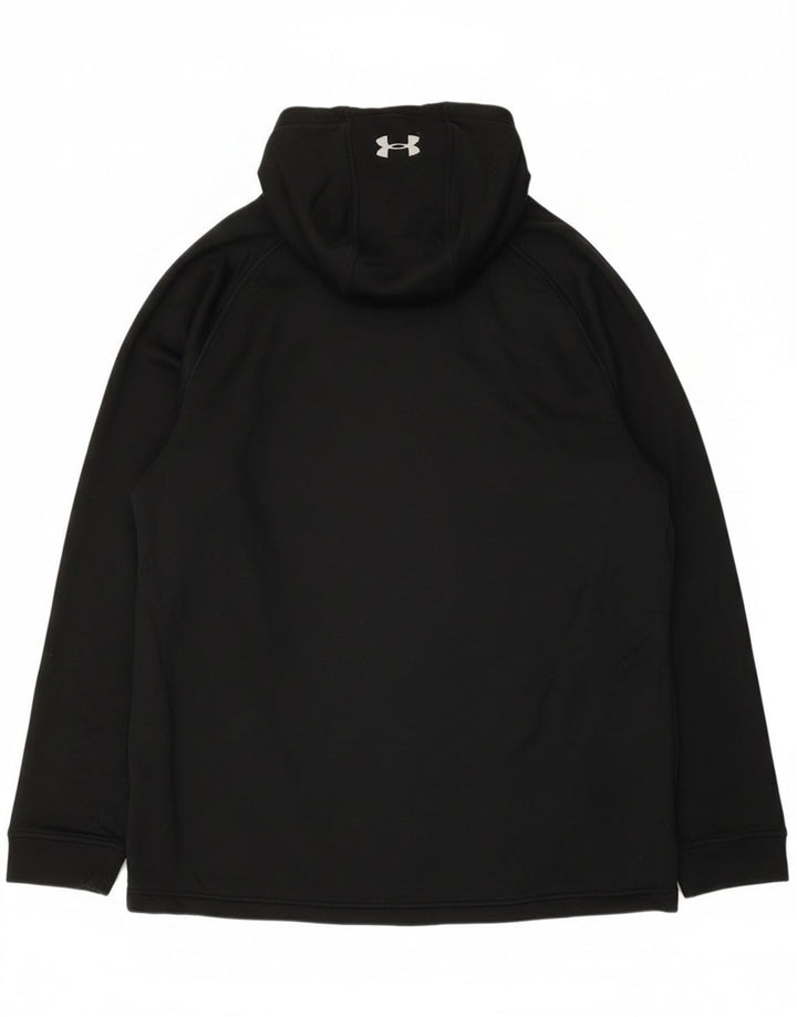 Under Armour muški pulover s kapuljačom s patentnim zatvaračem XL crni poliester