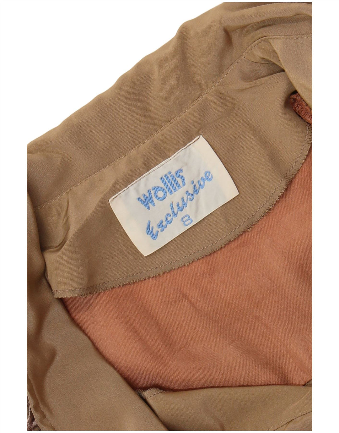 WALLIS ženska maksi haljina dugih rukava US 8 srednje bež boje