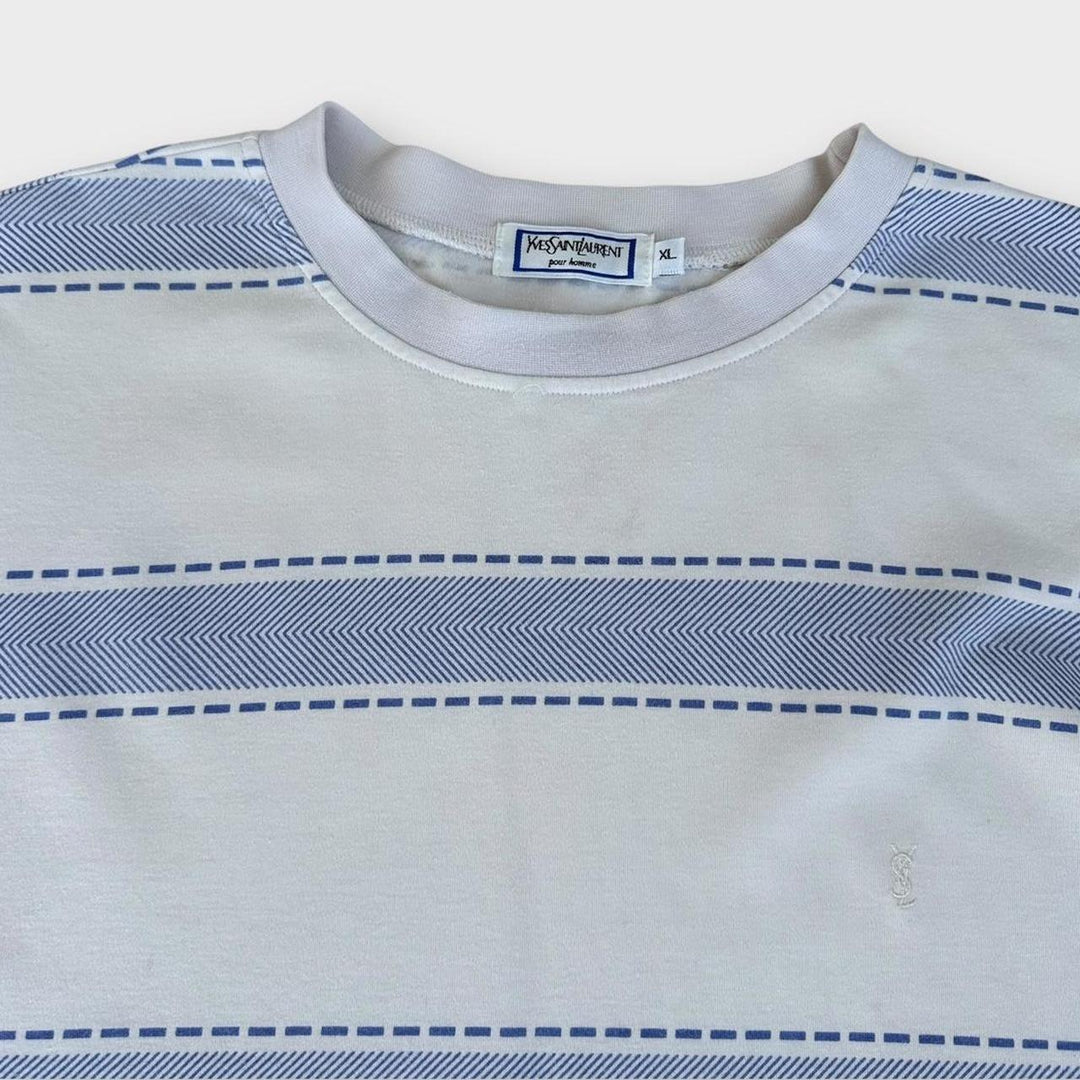 Vintage YSL majica s uzorkom - XL