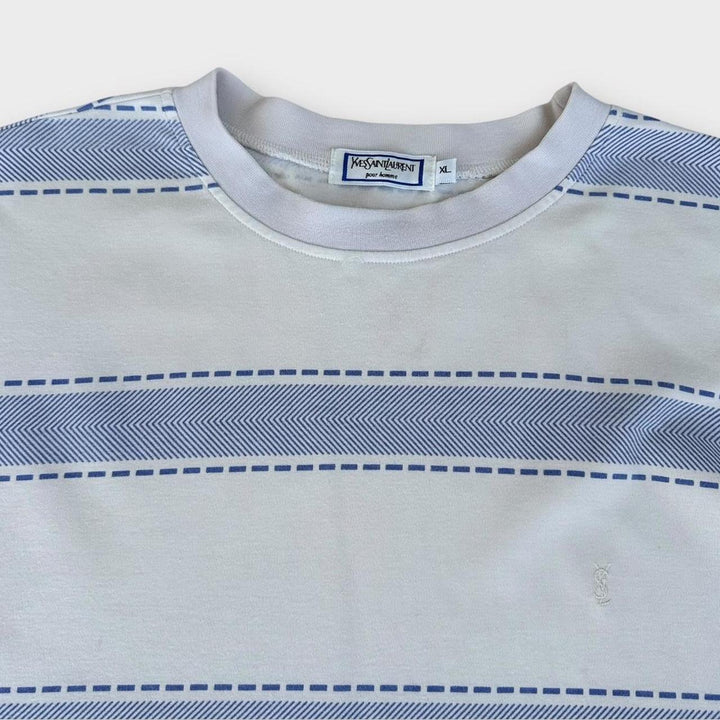 Vintage YSL majica s uzorkom - XL