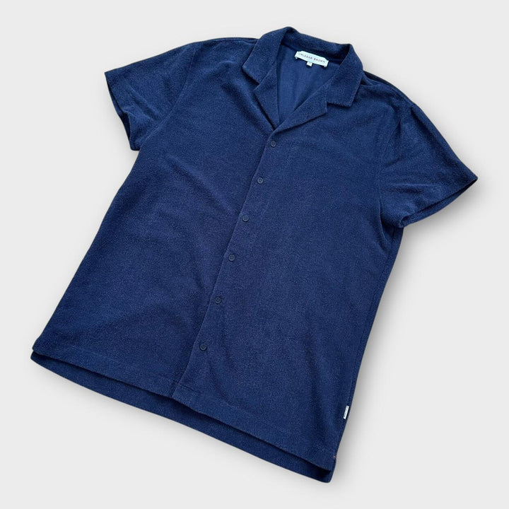 Orlebar Smeđa košulja - XXL (stoji kao baggy large)