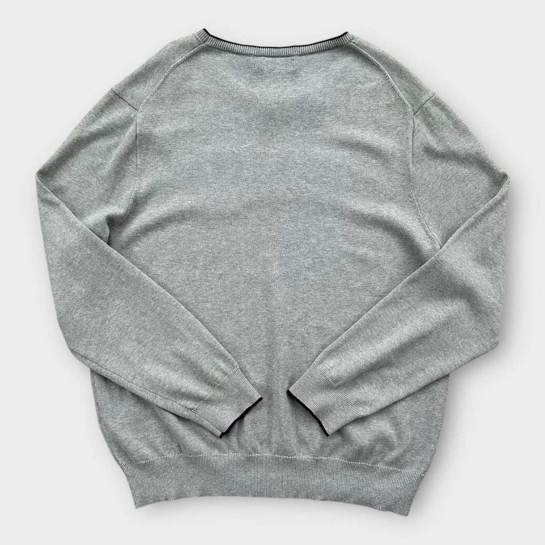 Ralph Lauren pleteni džemper spellout - XL